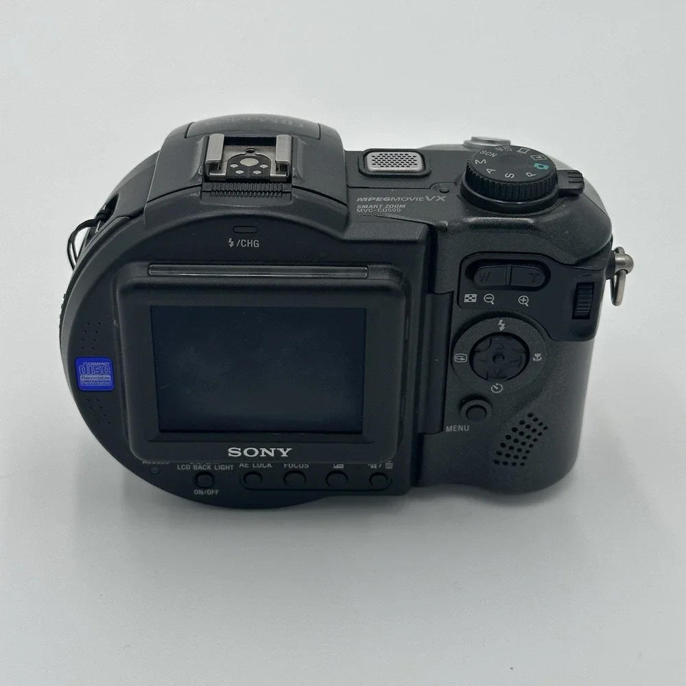 Sony Mavica MVC-CD500 Black LCD 5MP 3x Optical Zoom Digital Camera NO BATTERY
